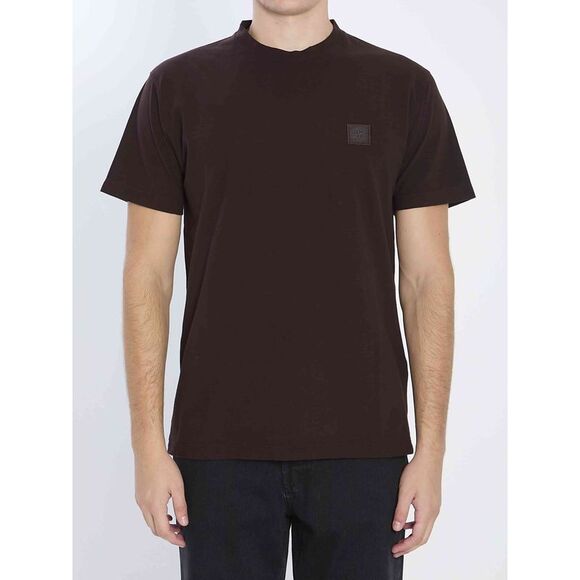 Stone Island Men Ghost Piece Cotton T-Shirt